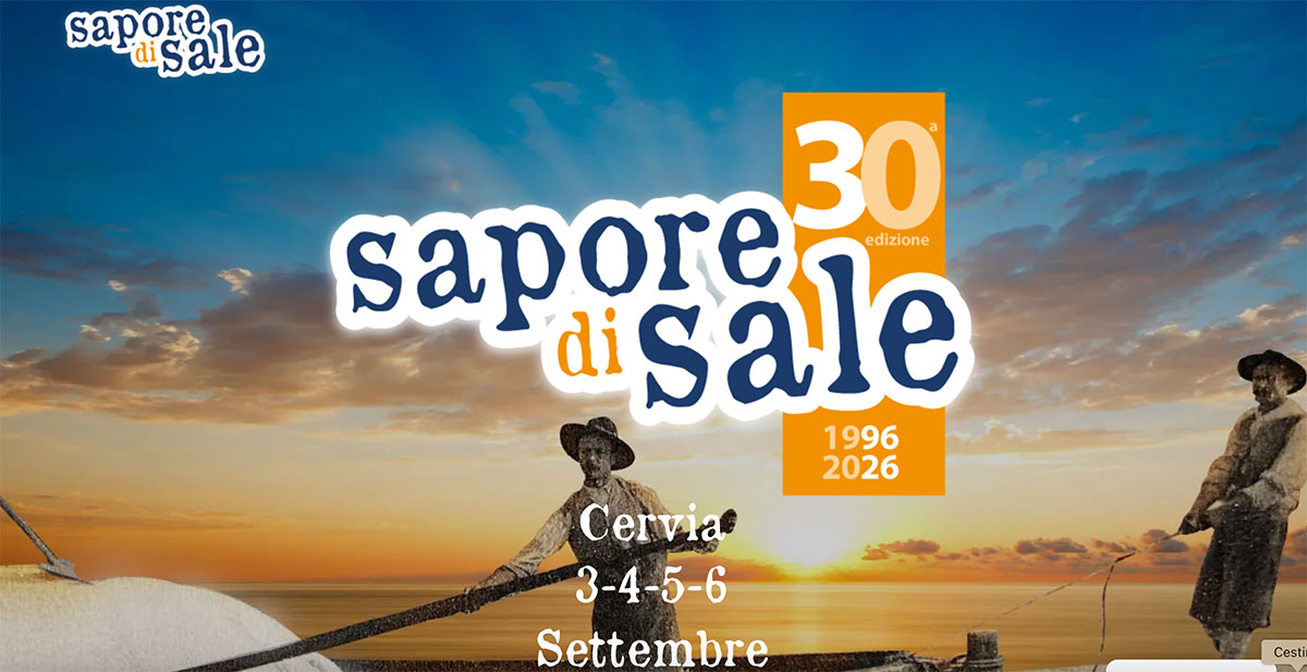 Sapore di Sale Cervia 2026: quattro giorni tra sale, tradizione e gusto