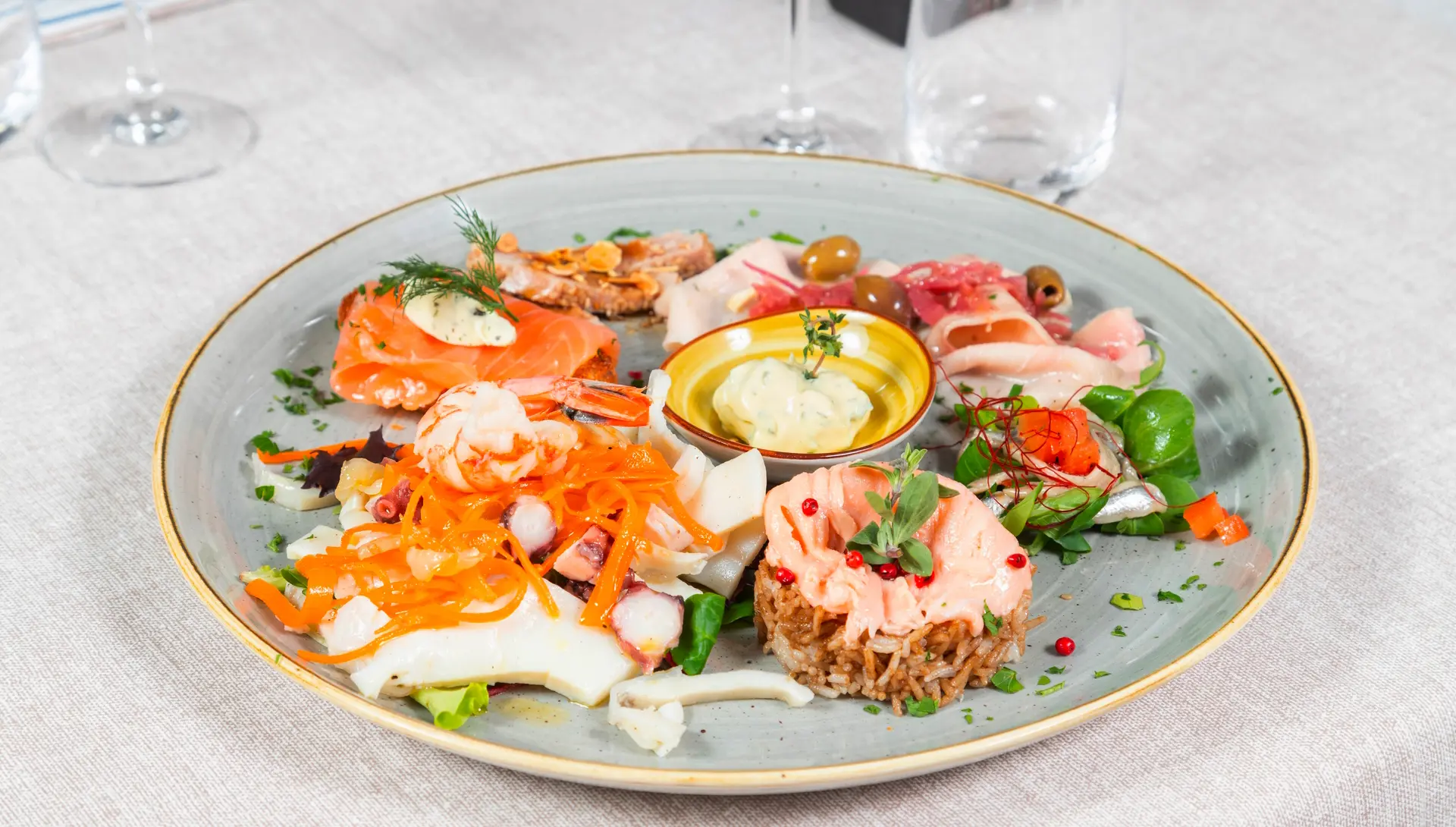 Menu ristorante a Cervia